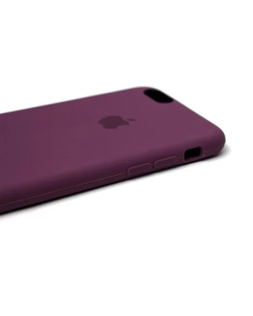 قاب سیلیکونی اورجینال اپل iphone 6s Plus رنگ بنفش روشن