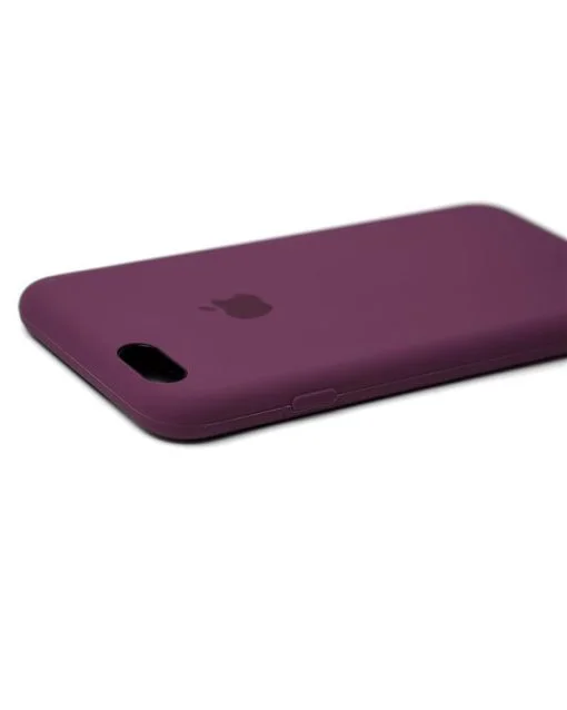 قاب سیلیکونی اورجینال اپل iphone 6s Plus رنگ بنفش روشن