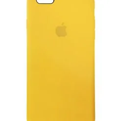 قاب سیلیکونی اورجینال اپل iphone 6s Plus رنگ زرد