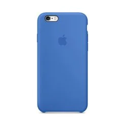 قاب سیلیکونی اورجینال اپل iphone 6s Plus رنگ آبی