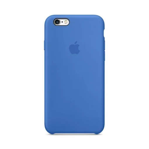 قاب سیلیکونی اورجینال اپل iphone 6s Plus رنگ آبی
