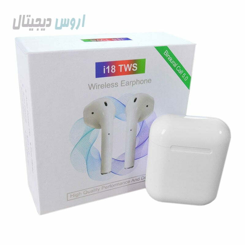 هندزفری بلوتوثی مدل ایرپاد i18 (کیفیت A 