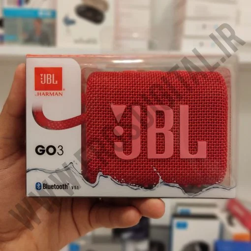 اسپیکر قابل حمل جی بی ال مدل JBL GO 3 (اصل)