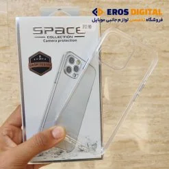 قاب شفاف iPhone 13 Pro مدل Space Collection محافظ لنز دار