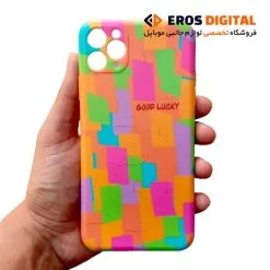 iPhone 11 Pro Max patterned cover with pop socket