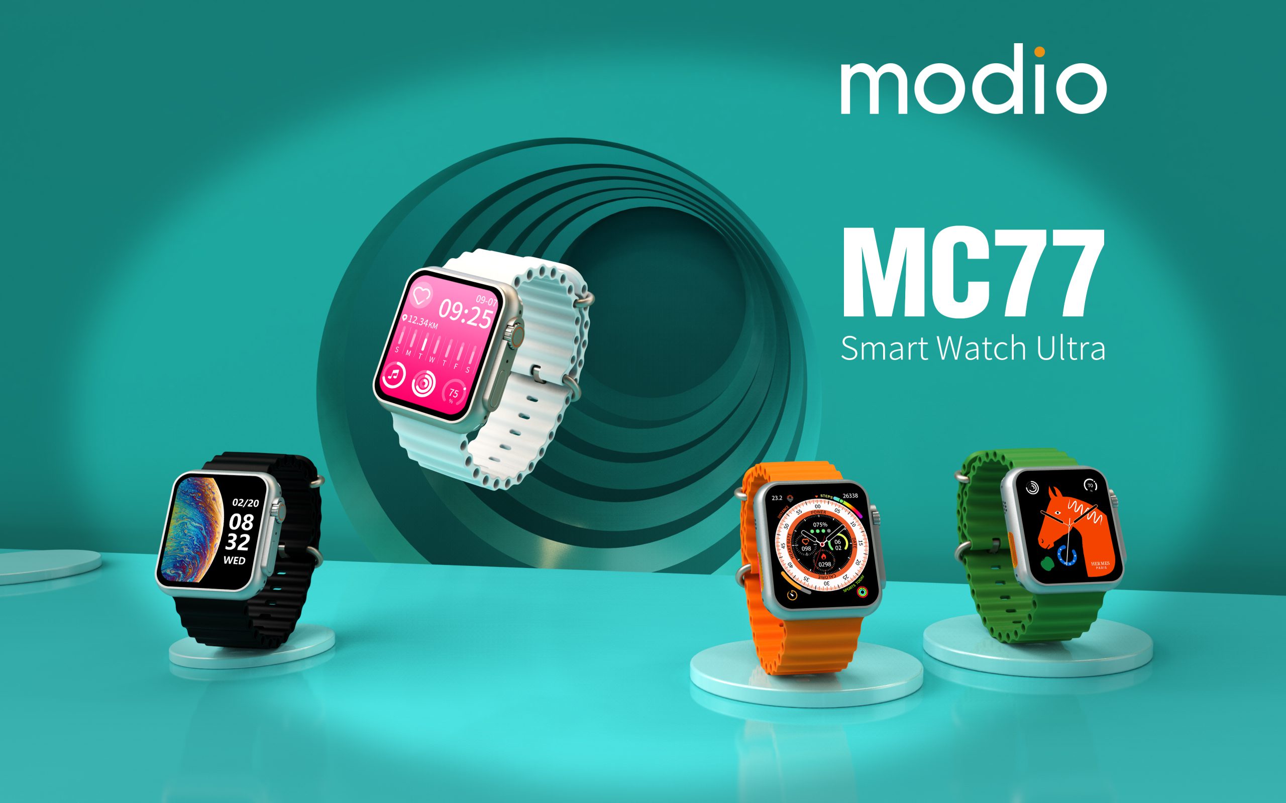 ساعت هوشمند طرح اپل واچ اولترا مدل Modio MC77 | ABUIABACGAAgkIjPnQYogLPS5QcwgB443hI scaled