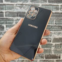قاب مای کیس Samsung A53 دور طلایی الکتروپلیتینگ