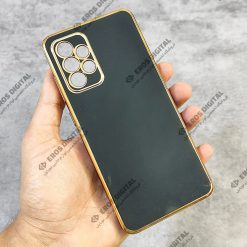 قاب مای کیس Samsung A52 / A52s دور طلایی الکتروپلیتینگ