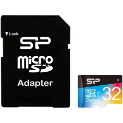 مموری کارت 32 گیگابایت microSDHC سیلیکون پاور مدل Superior Pro به همراه اداپتور