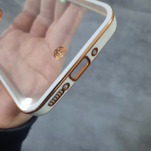 قاب Space پشت شفاف Samsung Galaxy A54 دور طلایی | photo 2023 12 14 16 49 22