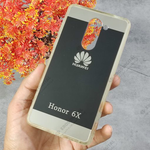 قاب گوشی آینه ای Huawei Honor 6X دور ژله ای | photo 2024 01 27 17 56 55