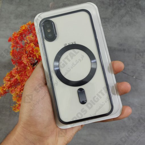 قاب ژله ای و محافظ لنزدار iPhone X/XS مدل مگ سیف دار | photo 2024 02 21 10 39 56