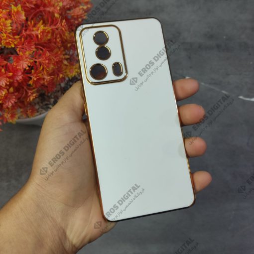 قاب مای کیس Xiaomi 13 Lite دور طلایی الکتروپلیتینگ | photo 2024 03 27 16 17 37