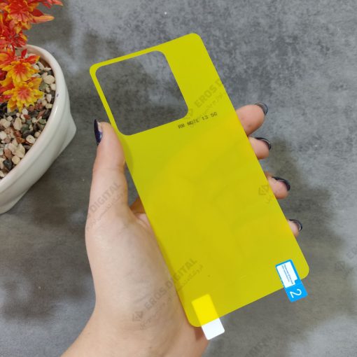 گلس پشت Redmi Note 13 5G ژله ای تمام چسب | photo 2024 04 19 12 44 34