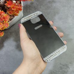 قاب گوشی Samsung Galaxy S6 مدل آینه ای نگین دار