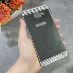 قاب گوشی Samsung Galaxy A7 2016 (A710) مدل آینه ای نگین دار