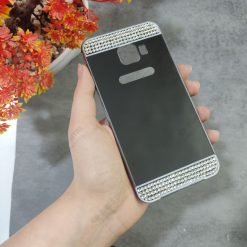 قاب گوشی Samsung Galaxy C5 مدل آینه ای نگین دار